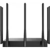 Router inalámbrico Tenda W30E AX3000 Gigabit Ethernet doble banda (2,4 GHz / 5 GHz) negro