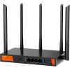 Router inalámbrico Tenda W30E AX3000 Gigabit Ethernet doble banda (2,4 GHz / 5 GHz) negro