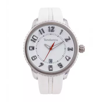 TENDENCE Reloj de mujer 2093013 40mm blanco silicona