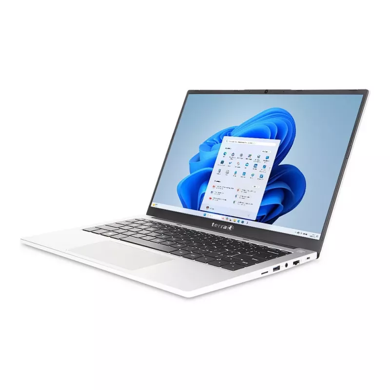 Portátil TERRA MOBILE 1410M 14 inch WUXGA IPS - Intel Core Ultra 5 125U, 16GB RAM, 500GB NVMe SSD, Windows 11 Home, Wi-Fi 6, teclado alemán retroiluminado, Gris oscuro