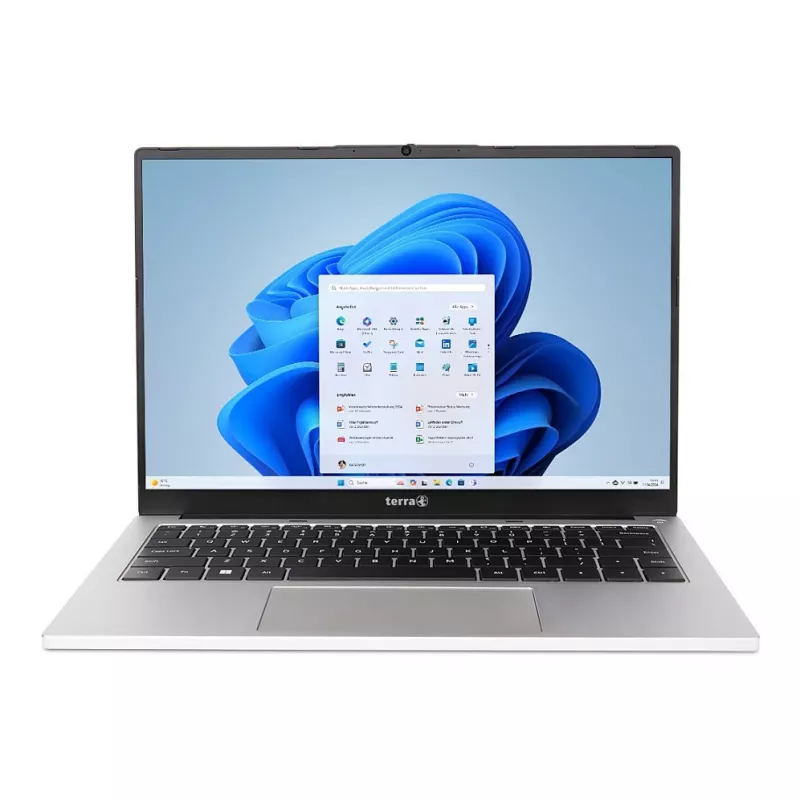 Portátil TERRA MOBILE 1410M 14 inch WUXGA IPS - Intel Core Ultra 5 125U, 16GB RAM, 500GB NVMe SSD, Windows 11 Home, Wi-Fi 6, teclado alemán retroiluminado, Gris oscuro