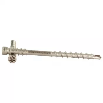 Tornillos para terraza TX15 4,2x60 acero inoxidable A2 350 uds.