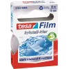 tesa Film Cinta adhesiva universal cristalina, 10 rollos, 15 mm x 10 m, film PP, resistente al desgarro
