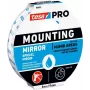 tesa Montage PRO espejo 66952-00001-00 cinta adhesiva de espuma acrílica de doble cara, blanca, 5 m x 19 mm, para espejos y objetos planos, soporta hasta 10 kg por 10 cm