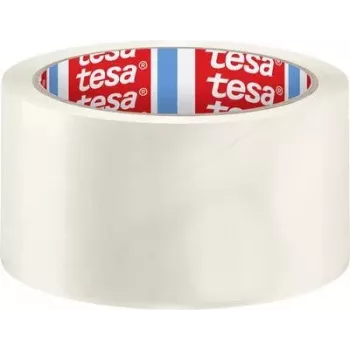 tesa pack Solid & Strong 58640-00000-00 cinta de embalaje transparente 66 m x 50 mm (1 rollo)