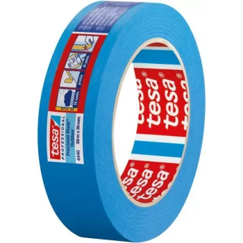 tesa Cinta de enmascarar de precisión 4440 Outdoor UV PLUS, Azul, 50 m x 30 mm 04440-00002-00