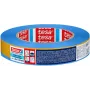 tesa Professional 04470-00001-00 cinta adhesiva de PET de doble cara, 25 m x 25 mm, papel soporte azul