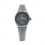 TETRA Women 105 Reloj mecánico de cuerda manual 25mm Acero inoxidable Negro Shell Cordovan
