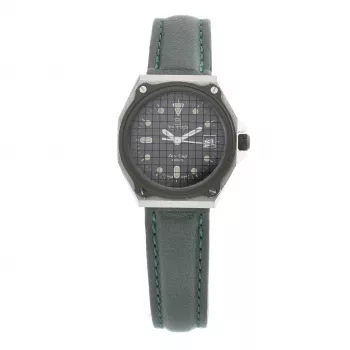 TETRA reloj de mujer analógico de cuarzo 105C-P 22mm correa de piel sintética rosa