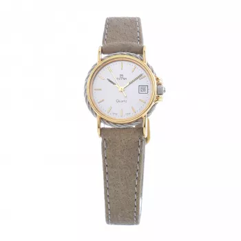 Reloj de mujer TETRA 114-R 23 mm plata acero inoxidable cuarzo analógico