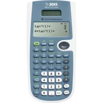 Texas Instruments TI-30 X II Solar calculadora científica azul con funda deslizante de protección