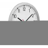 TFA 60.3522.02 Reloj de pared radiocontrolado plateado