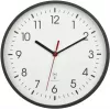 TFA 60.3550.01 reloj de pared radiocontrolado 24,5 cm x 4,2 cm negro