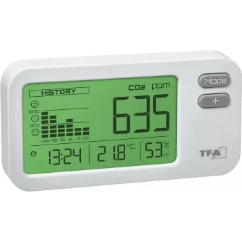 TFA AIRCO2NTROL COACH Monitor de CO2 Blanco USB