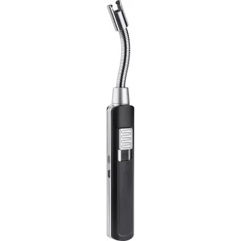 TFA Dostmann mechero eléctrico de arco con cuello flexible, recargable, negro 98.1118.01