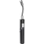 TFA Dostmann mechero eléctrico de arco con cuello flexible, recargable, negro 98.1118.01