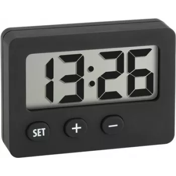 TFA Dostmann despertador digital electrónico 60-2013-01 - negro