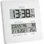 TFA Dostmann Time Line reloj de mesa digital blanco cuadrado (60.4509.02)