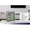 TFA EXACTO termohigrómetro digital plata (30.5047.54)