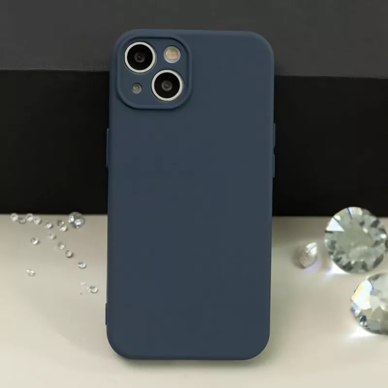 TFO Funda de silicona para Samsung Galaxy A27 5G azul oscuro