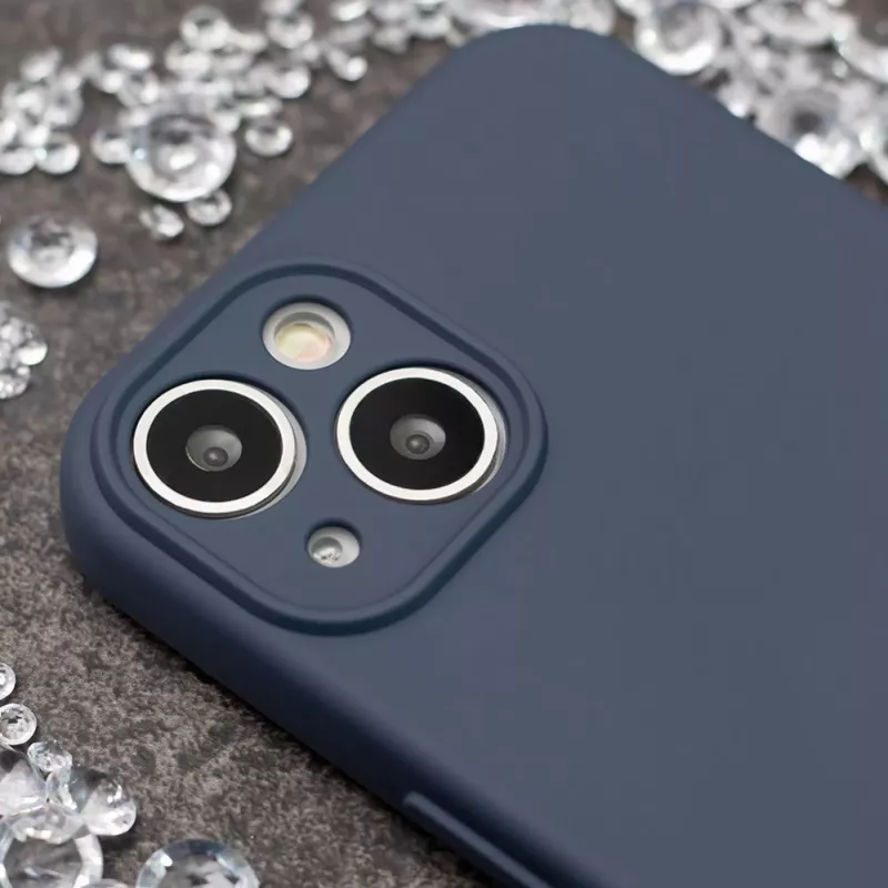 TFO Funda de silicona para Samsung Galaxy A27 5G azul oscuro