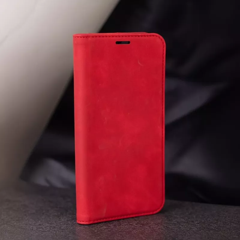 TFO Funda Smart Suede para Samsung Galaxy A52 4G / A52 5G / A52S 5G Rojo