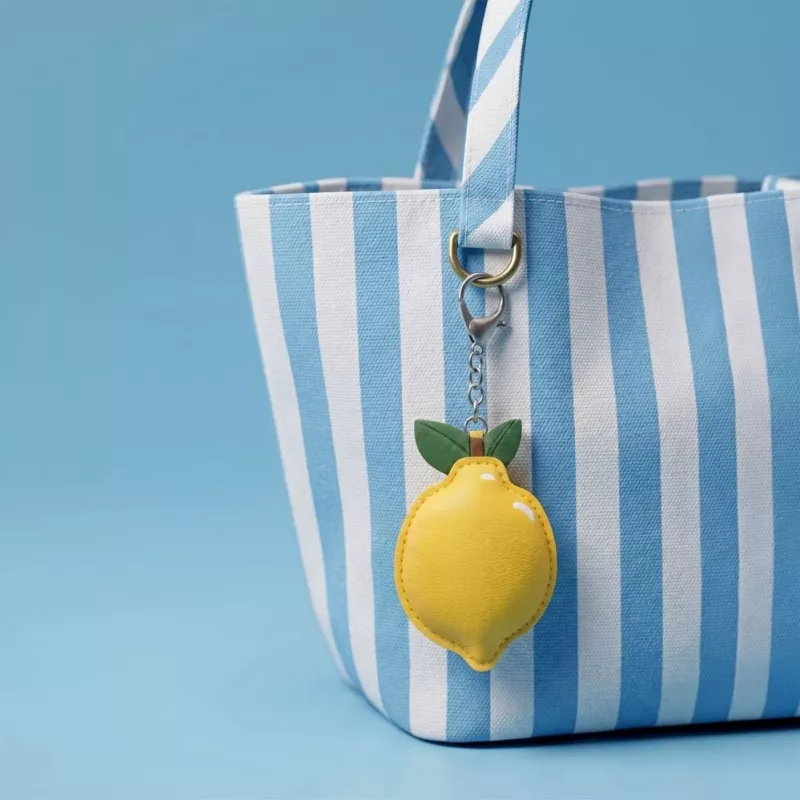 TFO Universal Lemon Tag Charm para bolsos y llaves