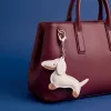 Cadena universal para teléfono TFO beige perro salchicha - lanyard crossbody ajustable con adaptador de parche