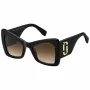 THE MARC JACOBS MARC761S807 Gafas de sol de mujer ojo de gato Negro acetato Gris degradado lente 52mm