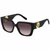 THE MARC JACOBS Gafas de sol de ojo de gato para mujer MARC687S807 Negro/Gris Degradado 54mm