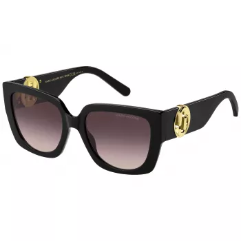 THE MARC JACOBS Gafas de sol de ojo de gato para mujer MARC687S807 Negro/Gris Degradado 54mm