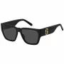 Gafas de sol de mujer THE MARC JACOBS MARC646S807 - montura de acetato cuadrada, lentes degradadas grises, protección UV400, ancho de lente 57 mm