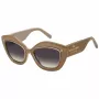 THE MARC JACOBS Gafas de sol mujer MARC800SDLN - Montura negra, lentes degradadas grises, 52 mm