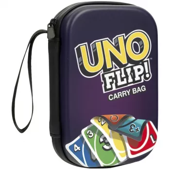 Bolsa de transporte Theo Klein UNO FLIP - lila/negro