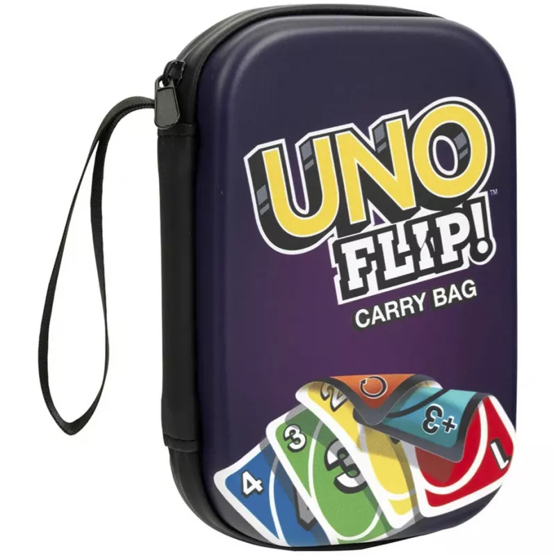 Bolsa de transporte Theo Klein UNO FLIP - lila/negro