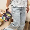 Bolsa de transporte Theo Klein UNO FLIP - lila/negro