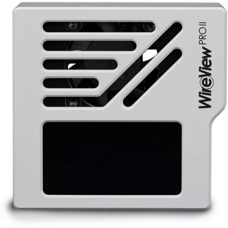 Monitor de consumo de GPU Thermal Grizzly WireView Pro II - blanco, invertido (12V-2x6-Pin, USB-C)