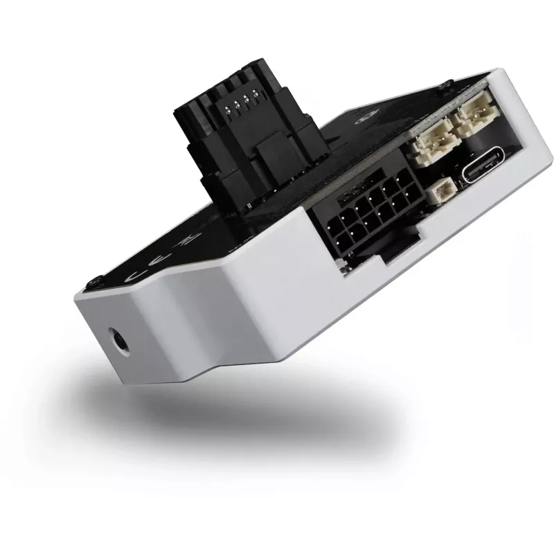 Monitor de consumo de GPU Thermal Grizzly WireView Pro II - blanco, invertido (12V-2x6-Pin, USB-C)