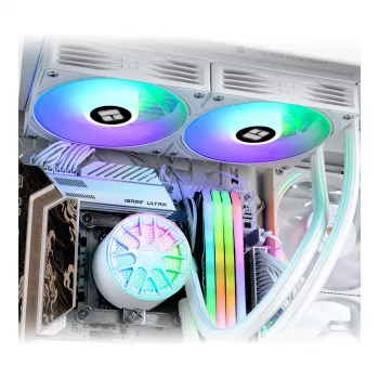 Thermalright Aqua Elite V6 RGB refrigeración líquida todo en uno 240mm (blanco)