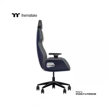 Thermaltake ARGENT E700 Future Dusk con Slate Gray Crayon Silla de piel auténtica