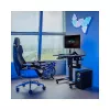 Escritorio gaming eléctrico Thermaltake CycleDesk 100 GGD, tablero de MDF, 800x500 mm, negro
