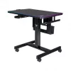 Thermaltake CycleDesk 100 GGD Escritorio con altura regulable eléctrica y RGB, negro
