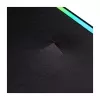Thermaltake Level 20 Battle Station Gaming Desk – Estructura de acero en Z, superficie de MDF con fibra de carbono, capacidad 100kg, negra