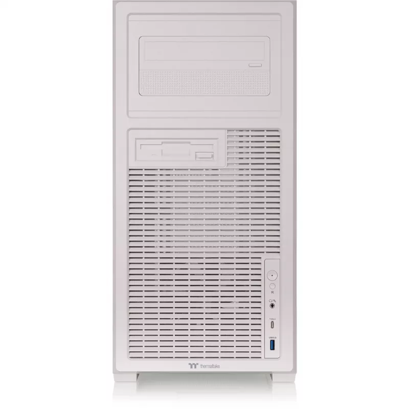 Thermaltake Retro 360 beige caja de PC semitorre con cristal templado