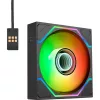 Thermaltake SWAFAN 120 EX INFINITY Black pack de 3 ventiladores 120mm PWM ARGB