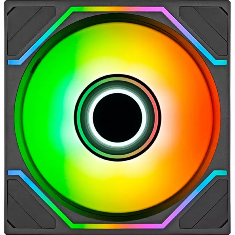 Thermaltake SWAFAN 120 EX INFINITY Black pack de 3 ventiladores 120mm PWM ARGB