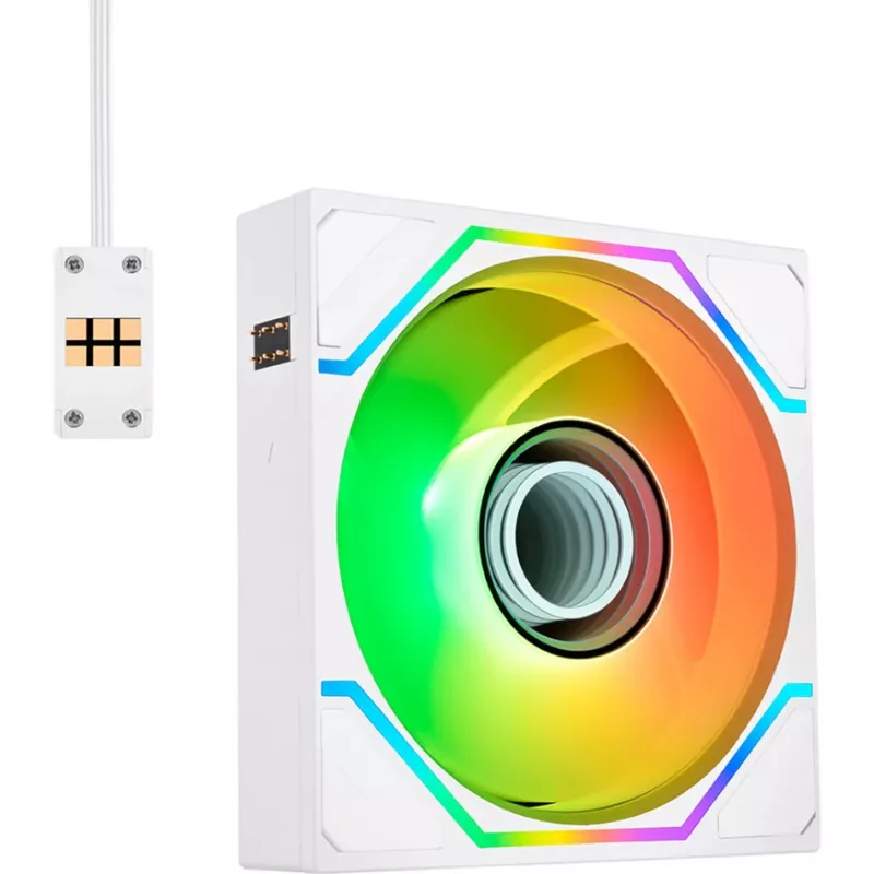 Thermaltake SWAFAN INFINITY EX12 ARGB Sync blanco pack de 3