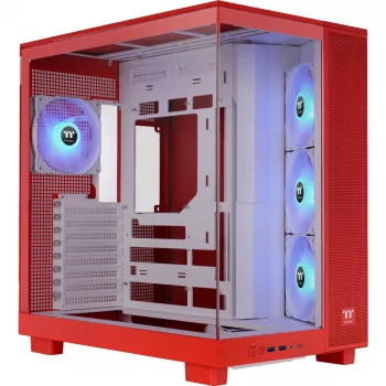 Thermaltake View 380 XL TG ARGB Flaming Orange caja mid tower