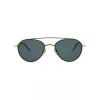 Gafas de sol unisex aviador Thom Browne TB109ATGLDBLK montura de titanio lentes verde oscuro 53/20/141 mm