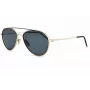 Gafas de sol unisex aviador Thom Browne TB109ATGLDBLK montura de titanio lentes verde oscuro 53/20/141 mm